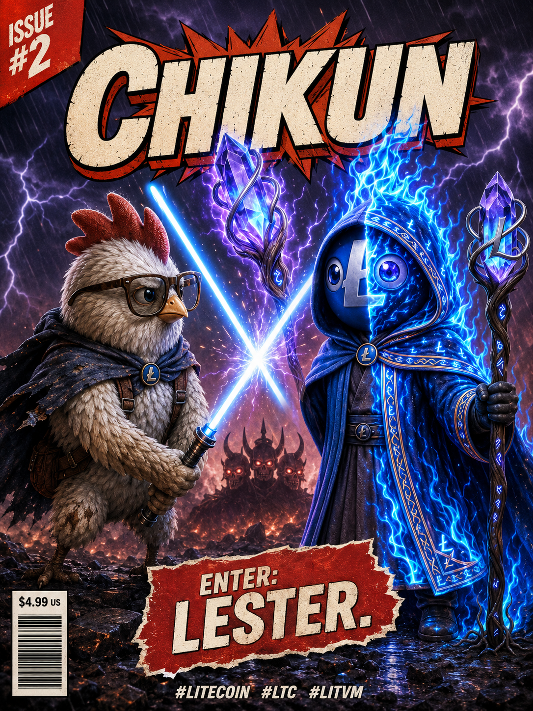 Chikun #2 - Enter Lester Cover Art