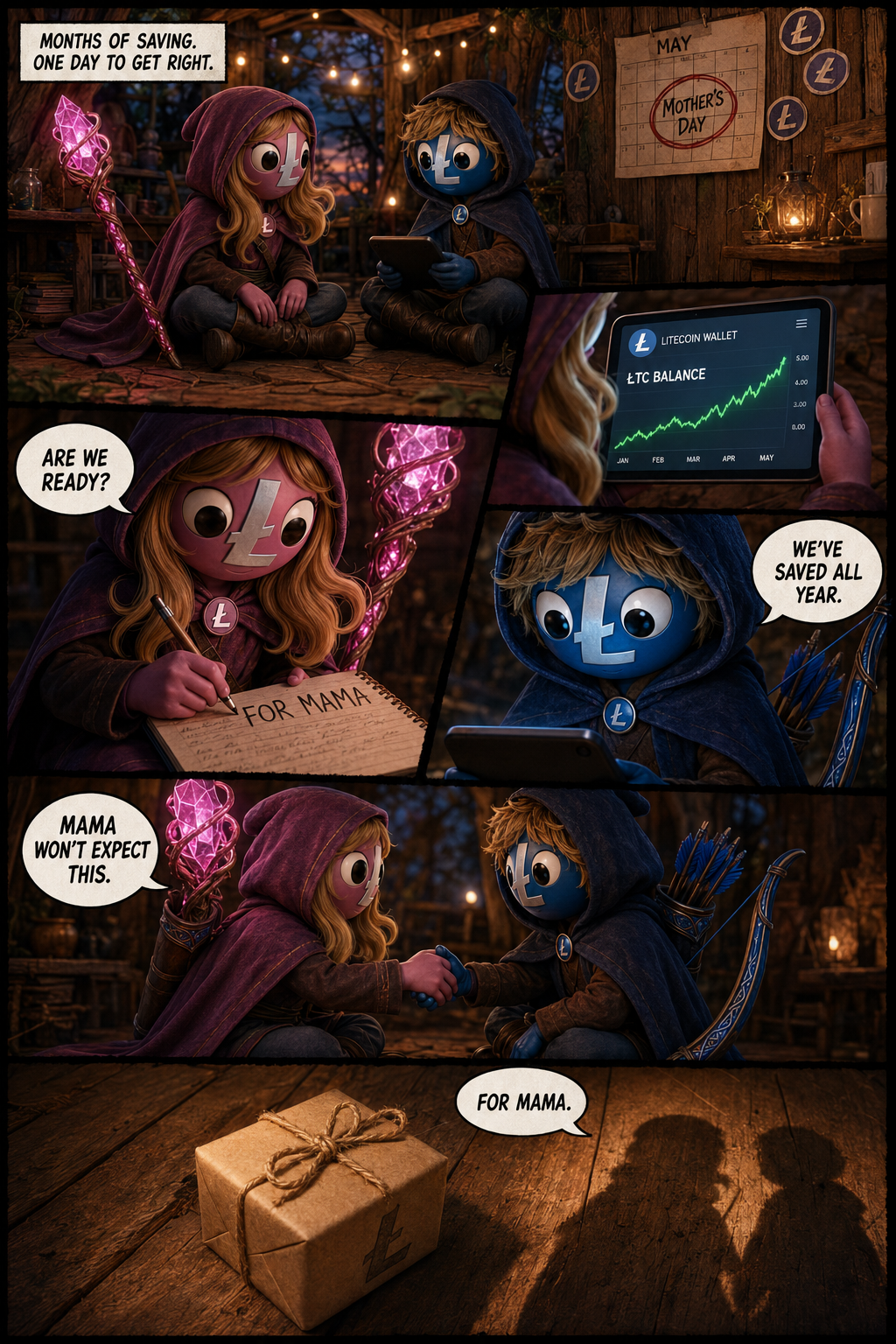 For Mama - A Litecoin Mother's Day Story — page 1