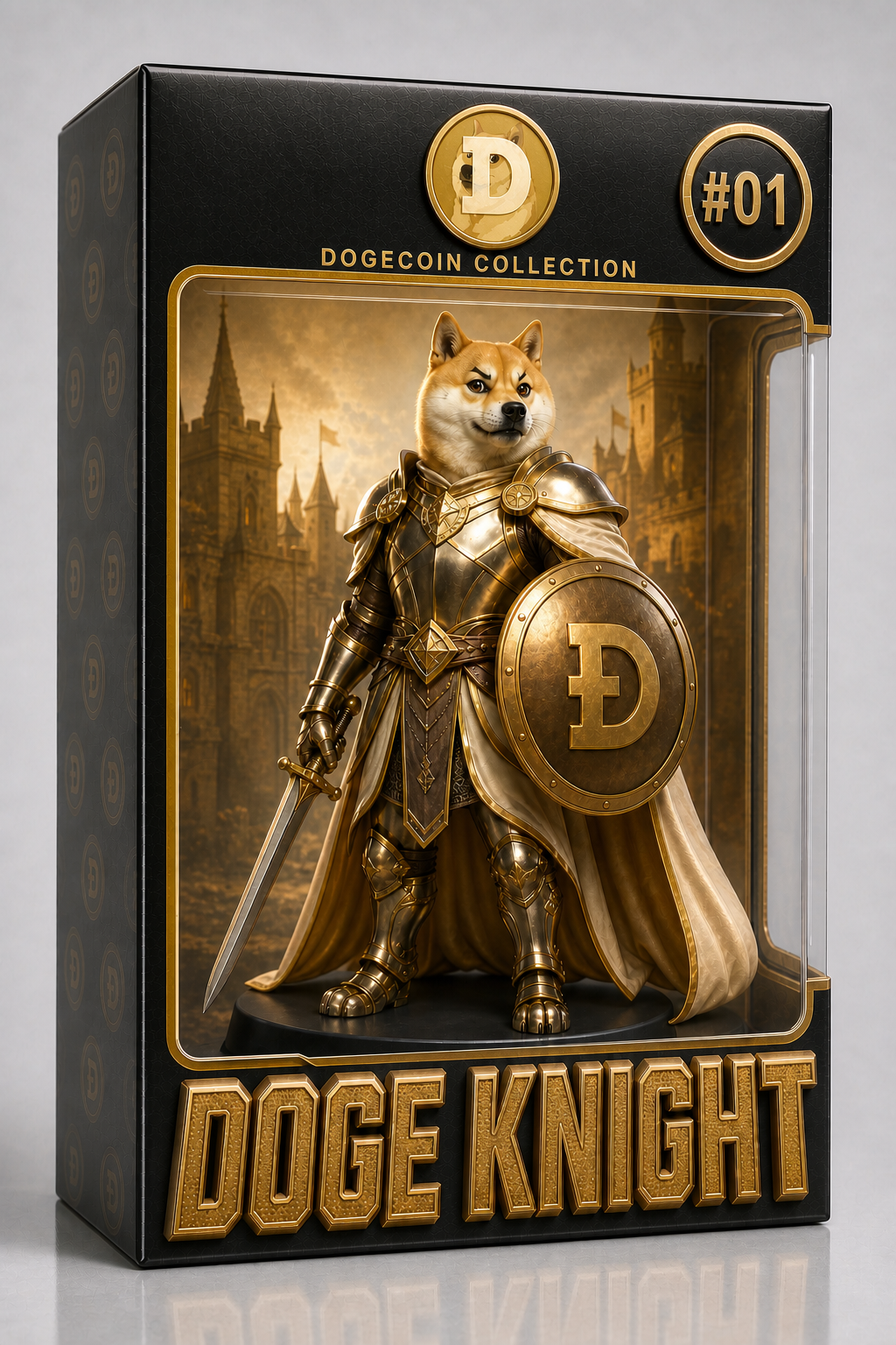 Doge Knight — boxed collector figurine