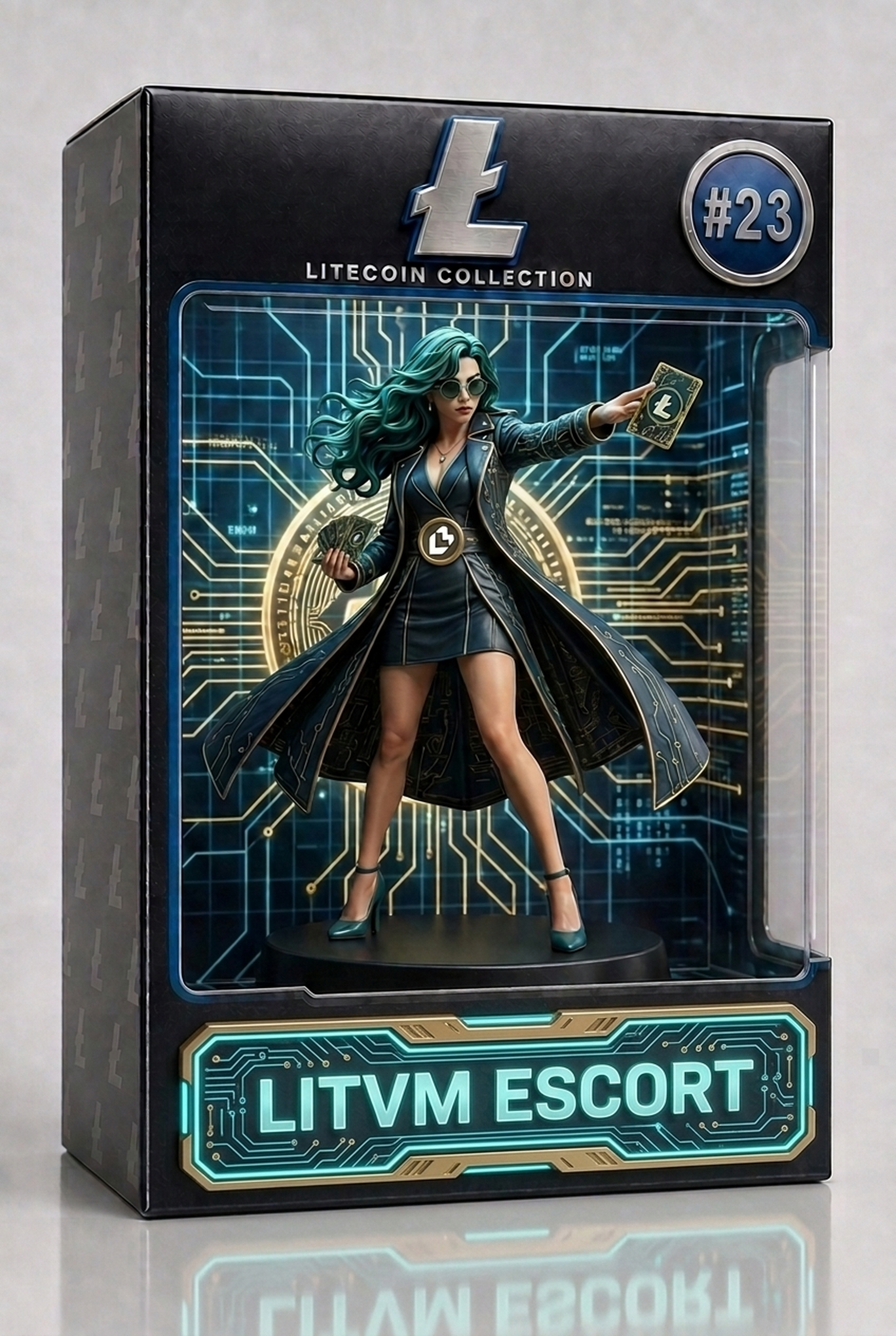LitVM Escort figurine in box