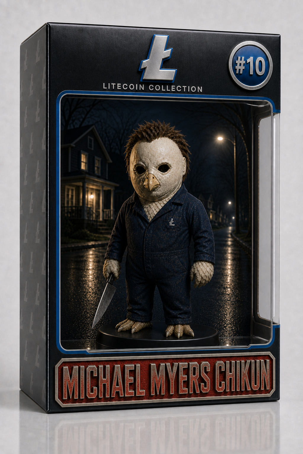 Michael Myers Chikun figurine in box